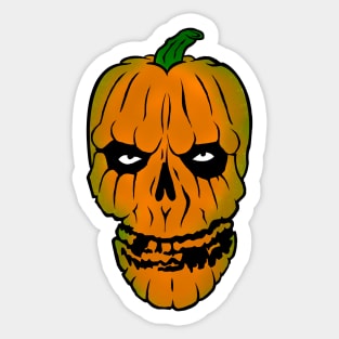 Pumpkin Fiend (color) Sticker